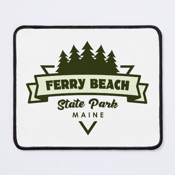 Item preview, Ferry Beach State Park Maine Trees And Ribbon designed and sold by bivenart.