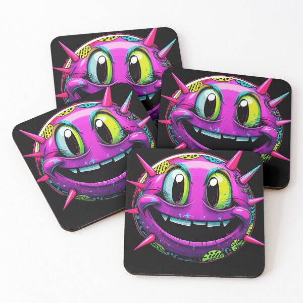 Item preview, Weird electric smiley face designed and sold by whatthefoxsays.