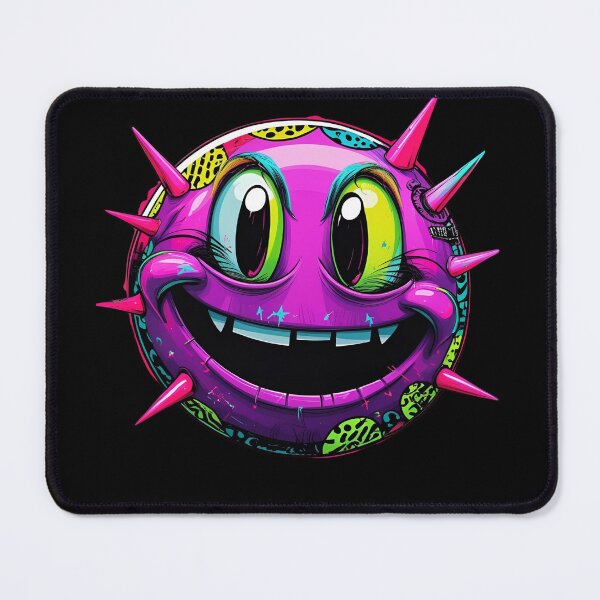 Item preview, Weird electric smiley face designed and sold by whatthefoxsays.