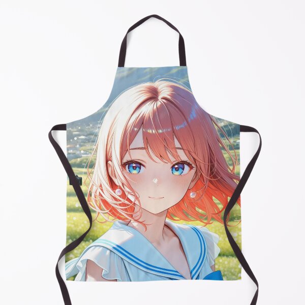 Item preview, "Seifuku Girl in Summer Valley" designed and sold by SEIMEI2025.