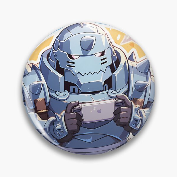 Item preview, Alphonse Elric Fullmetal Alchemist Anime Armor Controller Cute Adventure designed and sold by earlobejerk.