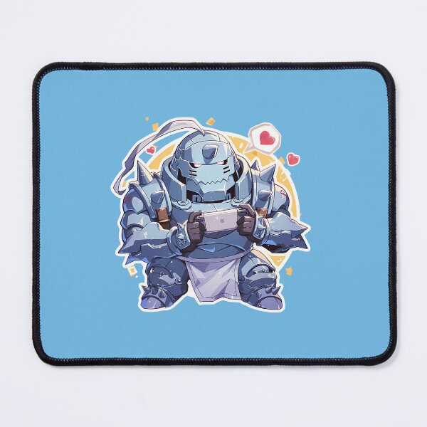 Item preview, Alphonse Elric Fullmetal Alchemist Anime Armor Controller Cute Adventure designed and sold by earlobejerk.