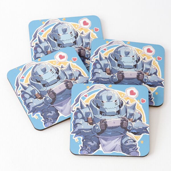 Item preview, Alphonse Elric Fullmetal Alchemist Anime Armor Controller Cute Adventure designed and sold by earlobejerk.