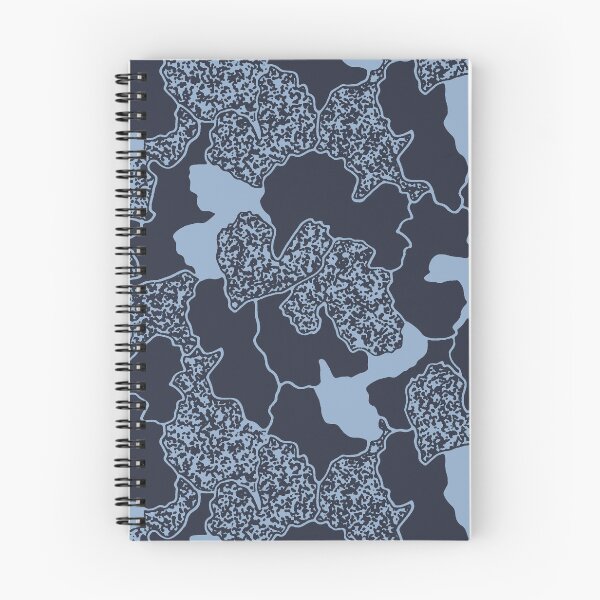 Item preview, Blue Camouflage Scandi pattern designed and sold by Pattern Palette Hub.