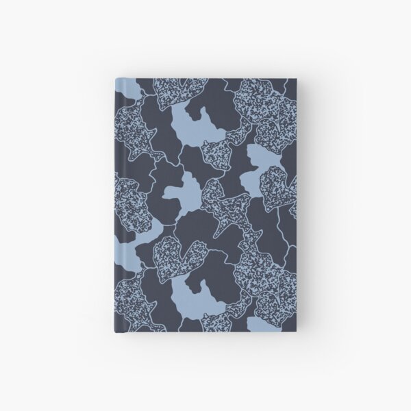 Item preview, Blue Camouflage Scandi pattern designed and sold by Pattern Palette Hub.