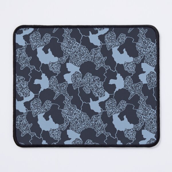 Item preview, Blue Camouflage Scandi pattern designed and sold by Pattern Palette Hub.