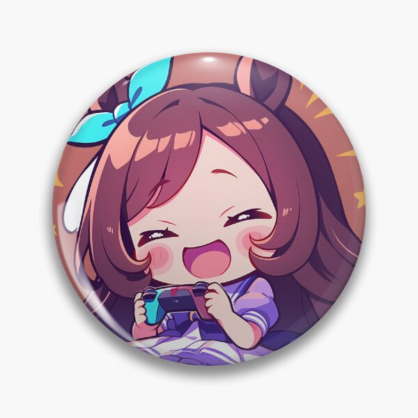 Item preview, Rice Shower Uma Musume Anime Gaming Controller Chibi Cute designed and sold by earlobejerk.