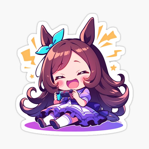 Item preview, Rice Shower Uma Musume Anime Gaming Controller Chibi Cute designed and sold by earlobejerk.