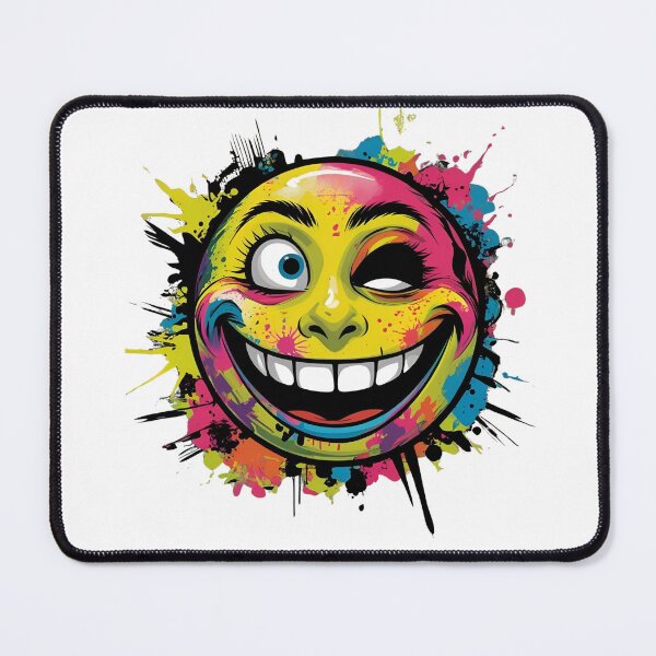 Item preview, Smiley paint designed and sold by whatthefoxsays.