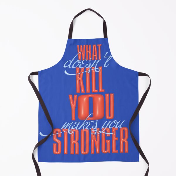 Item preview, What Doesn’t Kill You – Motivational Quote Poster – Bold Typography Art designed and sold by Vibranta Studio.