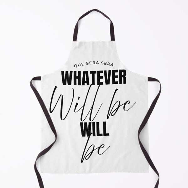 Item preview, Whatever will be will be – Motivational Quote Poster – Bold Typography Art designed and sold by Vibranta Studio.