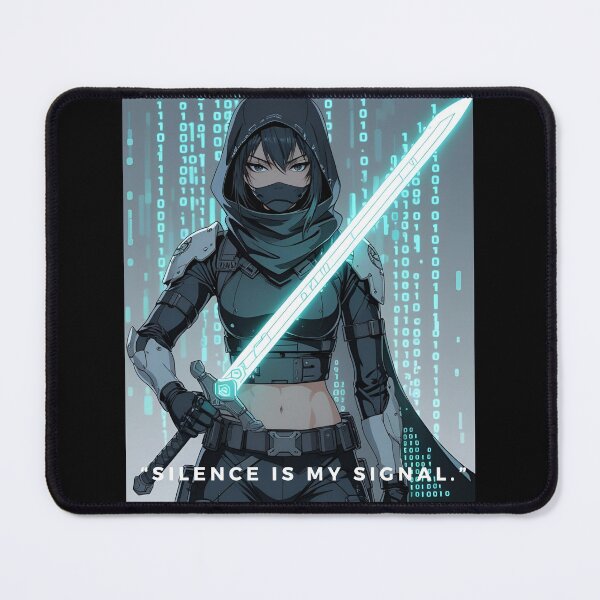 Item preview, Sage – The Silent Hackblade | Anime Cyber Ninja Assassin designed and sold by modishwelt.