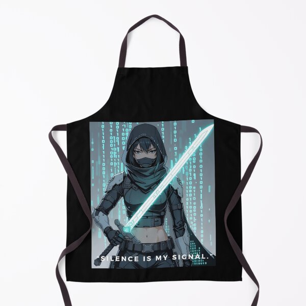 Item preview, Sage – The Silent Hackblade | Anime Cyber Ninja Assassin designed and sold by modishwelt.