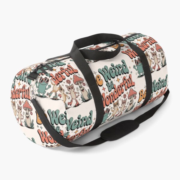 Item preview, Be Weird Be Wonderful – Retro Roller Skating Cats & Friends designed and sold by Design Delinquent.