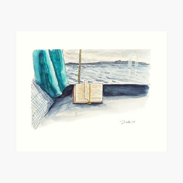 Item preview, A sea of words for Marika designed and sold by Farbverliebt.