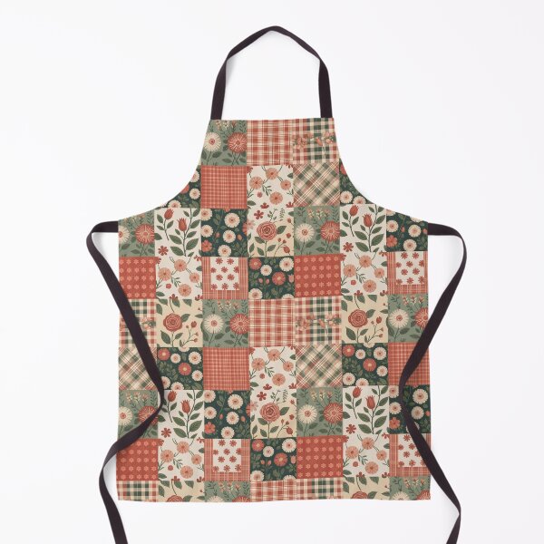 Item preview, Rustic Vintage Patchwork Pattern, Floral Seamless pattern designed and sold by ORA_ORA.