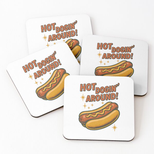 Item preview, Retro Hot Dog (Vintage Style) designed and sold by Uglyandcute.