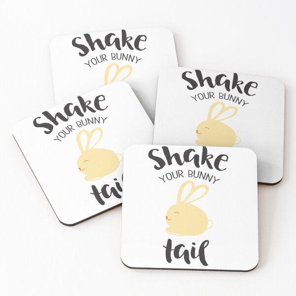 Item preview, Shake Your Bunny Tail – Cute Cartoon Bunny Fun Quote Design designed and sold by TeesHearts100.