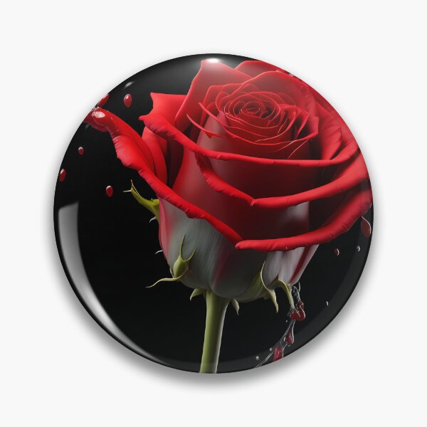 Item preview, Red Rose in Water – Floral Splash Art – Elegant Botanical Design designed and sold by Vibranta Studio.
