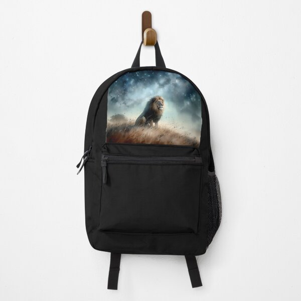 Item preview, Lion on Night Hilltop designed and sold by RubisLeaf.