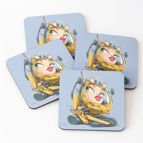 Item preview, Title: Glam Dozer Diva designed and sold by MYTHIC PEEL STICKERS.