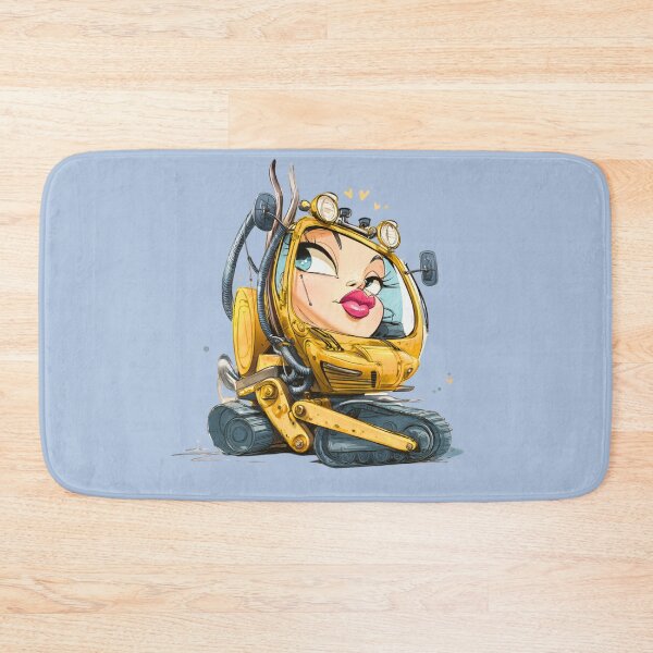 Item preview, Title: Glam Dozer Diva designed and sold by MYTHIC PEEL STICKERS.