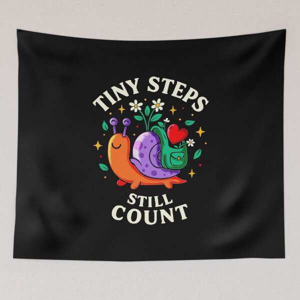 Item preview, Tiny Steps Matter designed and sold by marielmoreya.
