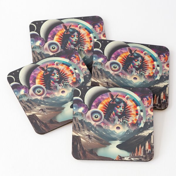 Item preview, Trippy moon goddess designed and sold by GriMMCALyPSO.