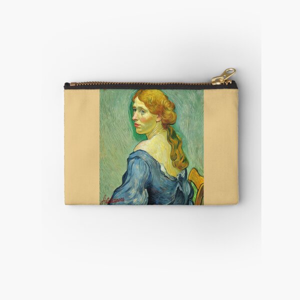 Item preview, "Contemplative Beauty: Post-Impressionist Portrait of a Young Woman" designed and sold by Artisticanvas.