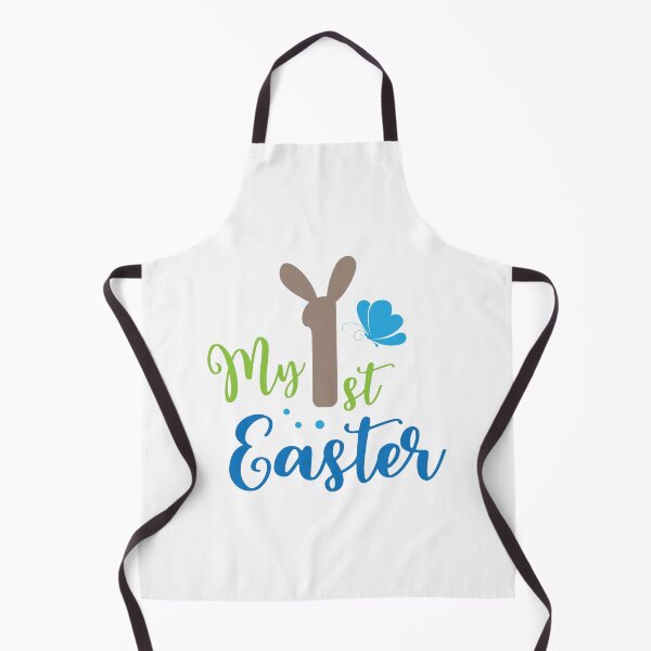 Item preview, My 1st Easter – Cute Bunny & Butterfly Baby Easter Designnk – Cute Cartoon Animal Design for Kids designed and sold by TeesHearts100.