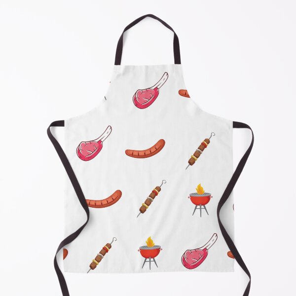 Item preview, South African Braai Pattern - BBQ Grills & Boerewors Design designed and sold by Cheeky Lydia.
