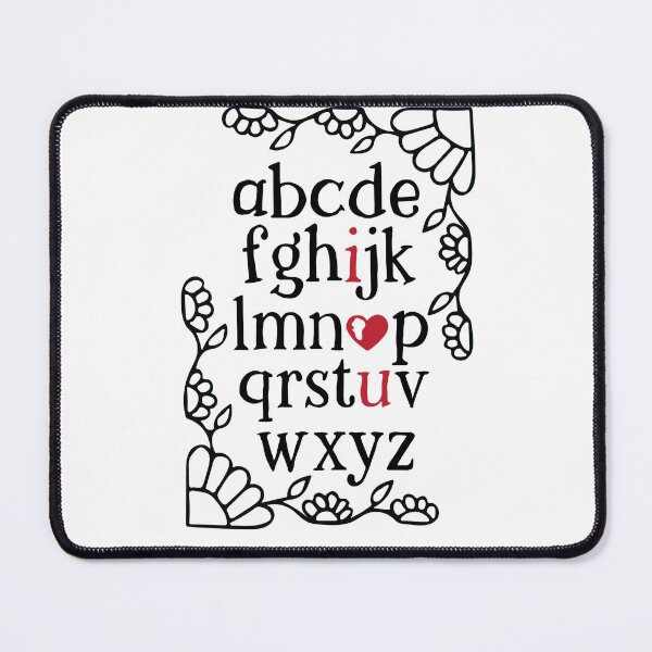 Item preview, Decorative Alphabet with Floral Border – Serif Font Typography ArtLove Never Fails – Inspirational Script Quote with Heartsnny & Butterfly Baby Easter Designnk – Cute Cartoon Animal Design for Kids designed and sold by TeesHearts100.