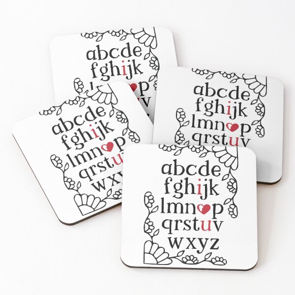 Item preview, Decorative Alphabet with Floral Border – Serif Font Typography ArtLove Never Fails – Inspirational Script Quote with Heartsnny & Butterfly Baby Easter Designnk – Cute Cartoon Animal Design for Kids designed and sold by TeesHearts100.