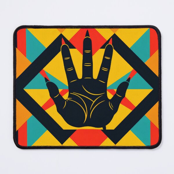 Item preview, Vector colorful tribal design of claw scratches designed and sold by Erlin Rudho.
