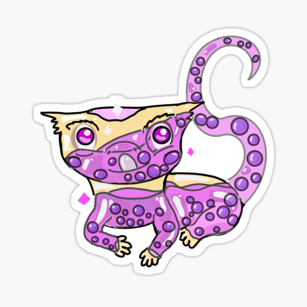 Item preview, Bubble Tea Crested Gecko designed and sold by terra-coven.