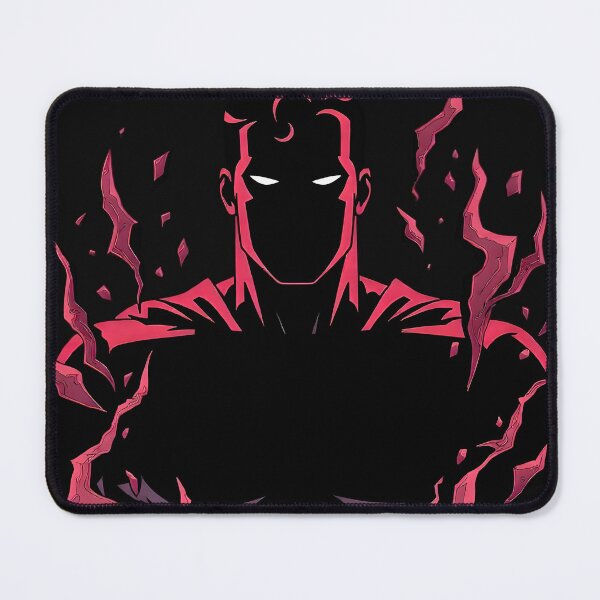Item preview, Shadow Flame Hero – Dark Abstract Superhero Illustration designed and sold by Field-23.