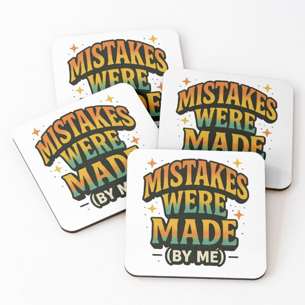 Item preview, Mistakes Were Made (By Me) - Funny Honest Retro Statement designed and sold by zakugan.