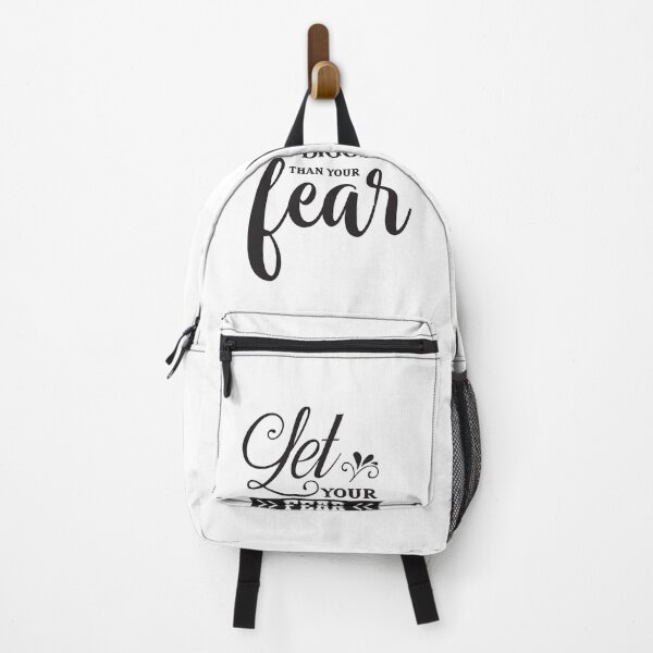 Item preview, Let Your Faith Be Bigger Than Your Fear – Bold Motivational Quote designed and sold by TeesHearts100.