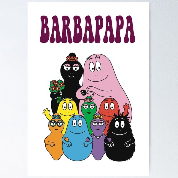 Aperçu de l'œuvre Hommage à Barbapapa créée et vendue par IanBakerToons.