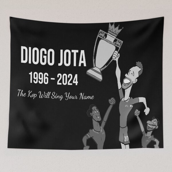 Item preview, Diogo Jota – The Kop Will Sing Your Name designed and sold by Omar Momani.
