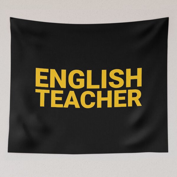 Item preview, English Teacher designed and sold by mr-k-store.