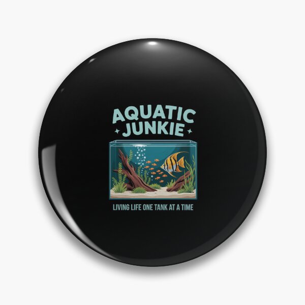 Item preview, Aquarium Junkie Living Life One Tank At A Time designed and sold by KarstenNoanra.