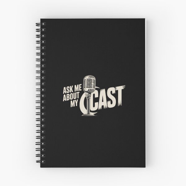Item preview, Ask Me About My Podcast Microphone Podcaster designed and sold by KarstenNoanra.