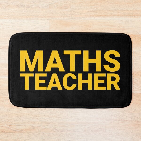 Item preview, Maths Teacher designed and sold by mr-k-store.