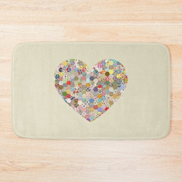 Item preview, Patchwork heart designed and sold by hangmeart.