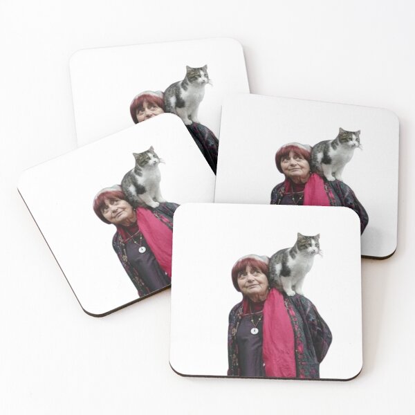 Item preview, Agnes Varda with Cat designed and sold by Phoebegwood.