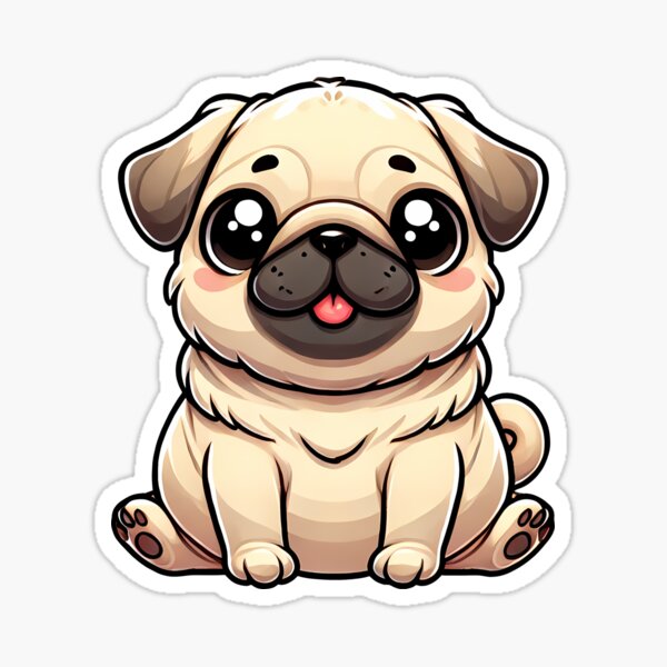 Item preview, Cute Pug Dog Lovers designed and sold by KD Merch.