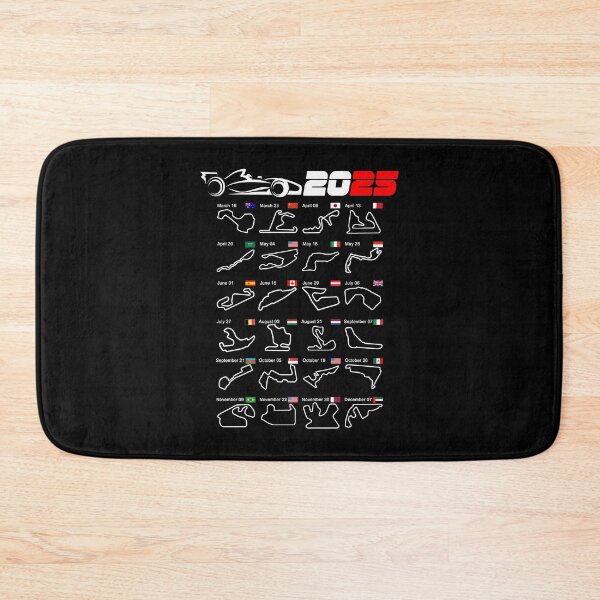 Item preview, Calendar Formula race cars 2025 circuits v2 designed and sold by ideasfinder.