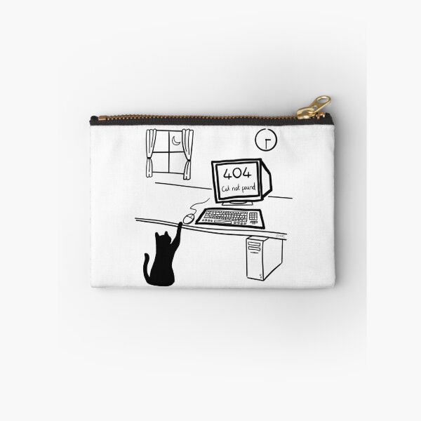Item preview, 404 ‘cat not found’ joke designed and sold by Curiously_Kara.