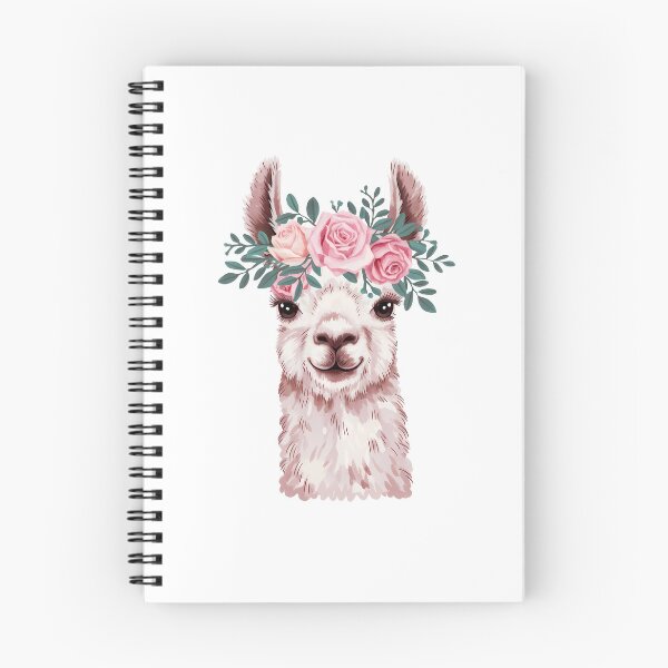 Item preview, Floral Alpaca Animal Lover designed and sold by KD Merch.